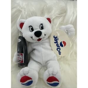 Vintage Pepsi Bean Bag Stuffed Animal Plush